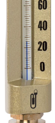 Thermomètre Industriel Droit