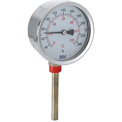 Thermomètre Bimétallique