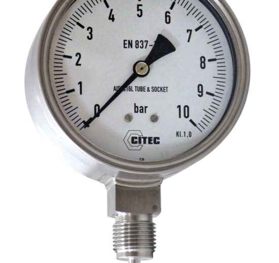 Manomètre 63 100 TOUT INOX